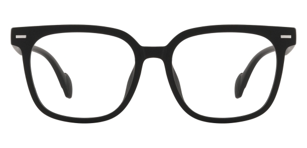 McIntyre Square Prescription Glasses - Black