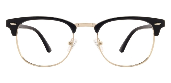 Salvatore Browline Prescription Glasses - Black