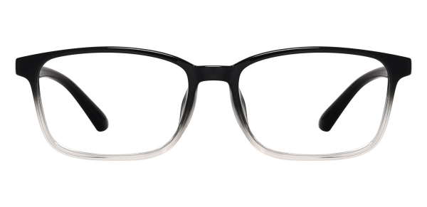 Birmingham Rectangle Prescription Glasses - Black