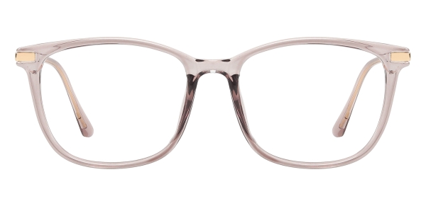 Katie square Prescription Glasses - Clear